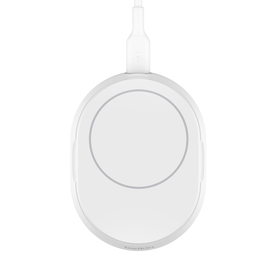 Convertible Magnetic Wireless Charging Stand with Qi2 15W, White, hi-res